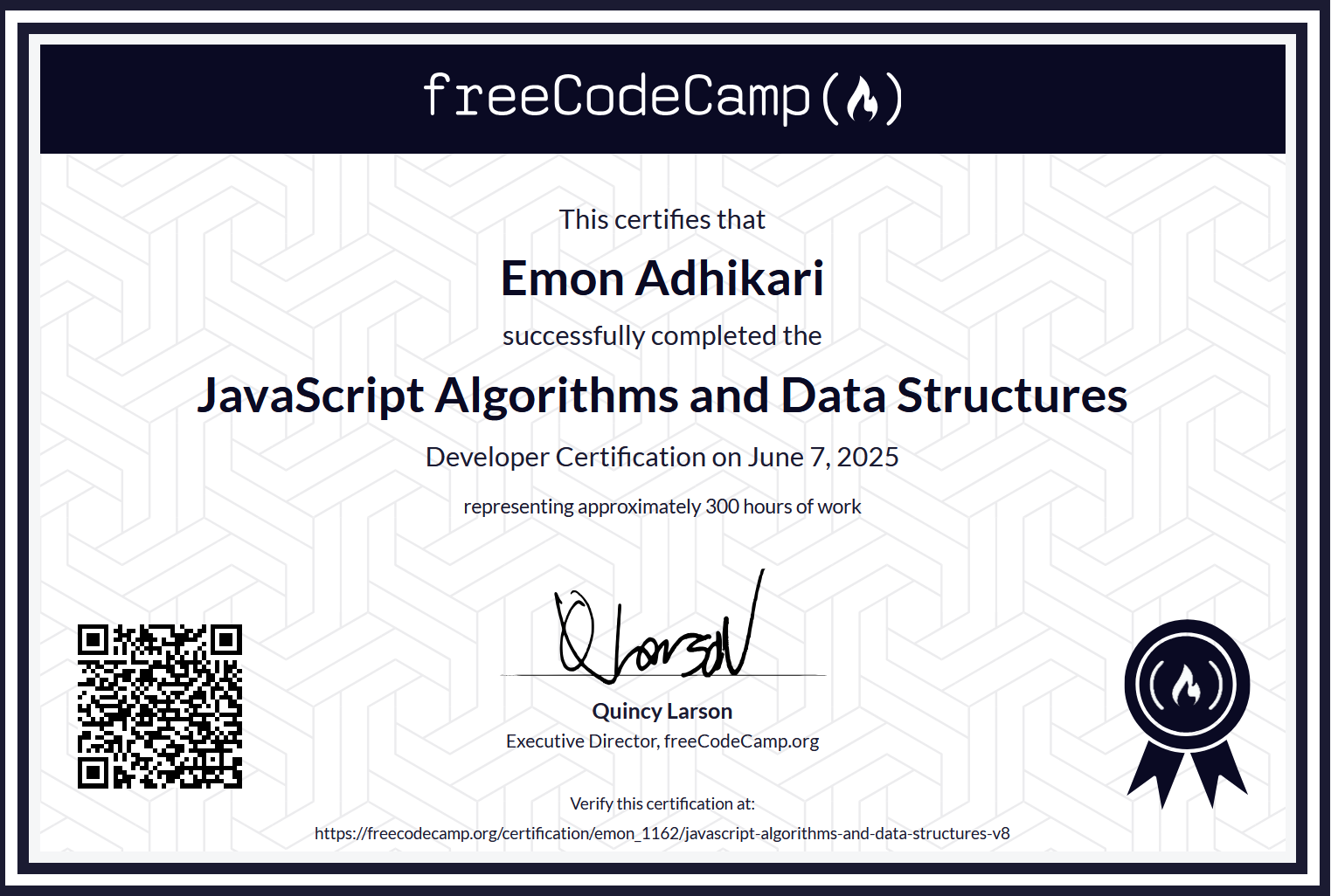 JS Certificate